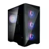 Zalman Z9 Iceberg MS preto caixa de PC ATX Mid Tower com 4 ventoinhas ARGB de 140 mm - Midi/Mini Tower - ATX