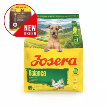 Comida seca para cães JOSERA Senior Balance 3 kg — alimento completo para cães idosos