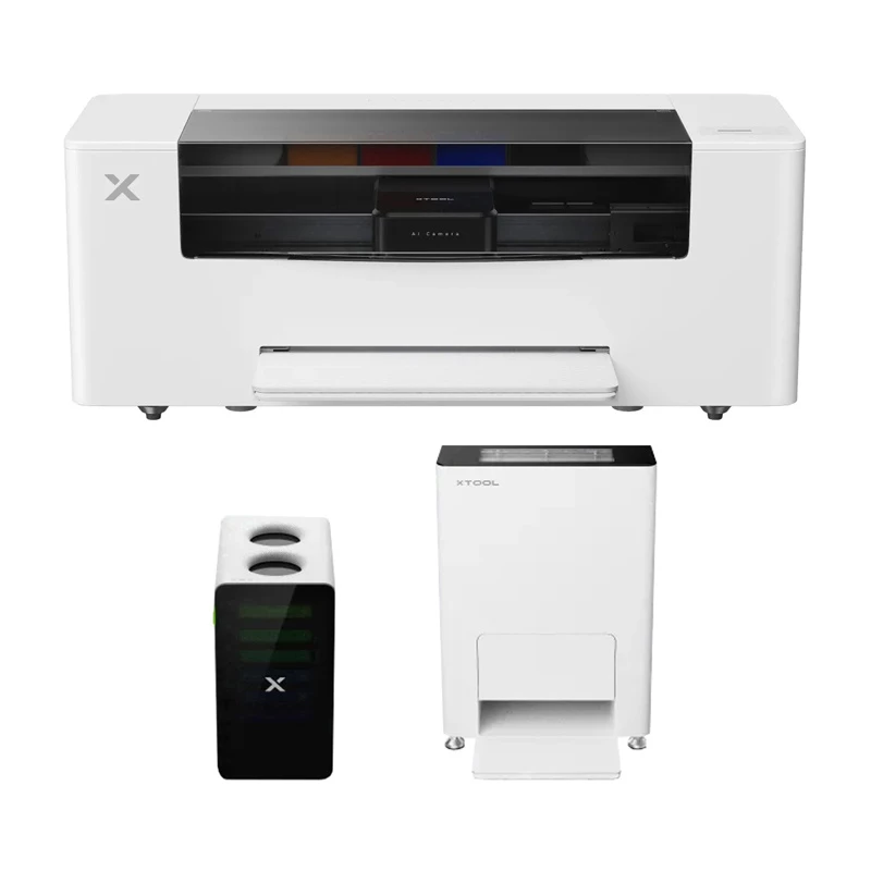 Impressora de vestuário xTool XAP-AIO kit tudo-em-um com impressão de alta resolução e velocidade de impressão rápida