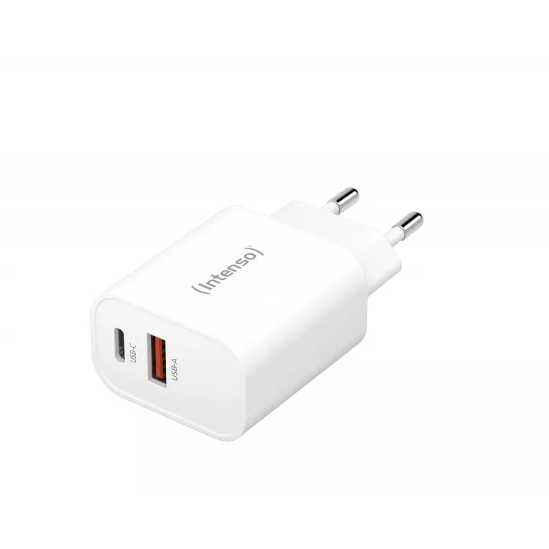 Carregador de interior Intenso POWER ADAPTER USB-A/USB-C/7803012 Carregamento rápido 20V