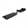 Patch panel DeLOCK Keystone 12 portas preto
