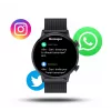 Smartwatch Manta Alexa Mini SWU502BK preto