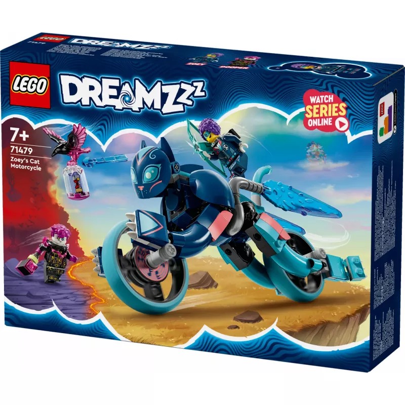 LEGO DREAMZzz Moto Gato da Zoey Brinquedo de construção 71479