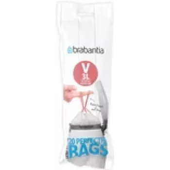 Sacos de lixo Brabantia 116582 3 L branco 20 unid.