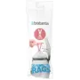 Sacos de lixo Brabantia 116582 3 L branco 20 unid.