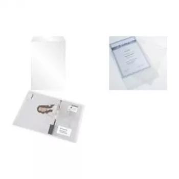Envelope C4 Sigel DU330 Transparente 25 unidades