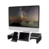 Suporte ergonómico de mesa para monitor, máx. 25 kg