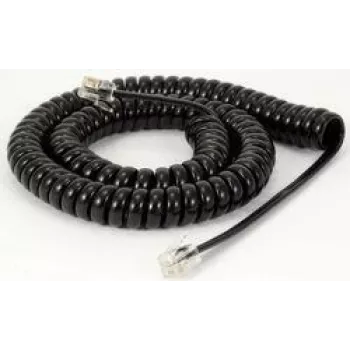 snom - cabo para auscultador - preto - para snom D710, D712, D715, D725, D745, D765, D785 (4066)