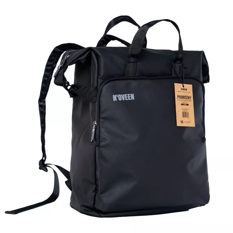 Mochila de viagem NOVEEN CTB300 – 40×50×16 cm, poliéster, 2 compartimentos, impermeável, compartimento para portátil