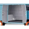 Modelo em plástico VW T1 Panel Van - decoração Gulf 1/24