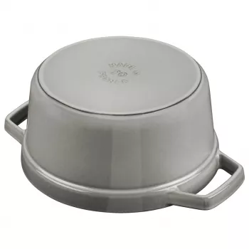 Staub 40509-312-0 Panela 5,25 L redonda grafite, cinzento