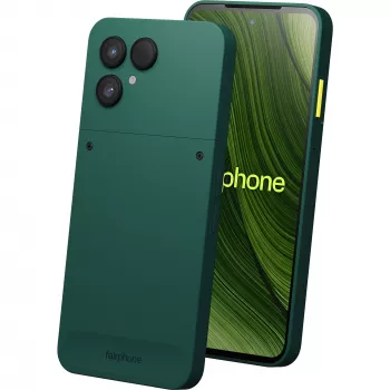 Fairphone The (Gen 6) 16 cm (6,31 polegadas) Dual SIM Android 15 5G USB Type-C 8 GB 256 GB 4415 mAh verde