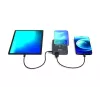 Powerbank Port Designs 907005 10000 mAh carregamento sem fios preto