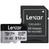 Memória flash Lexar 512 GB UHS-I microSDXC SILVER PLUS