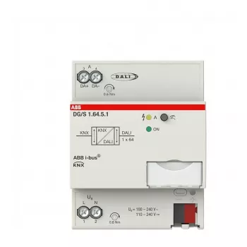 ABB Stotz S&J gateway DALI Premium, unidade simples, REG DG/S1.64.5.1 (2CDG110273R0011)