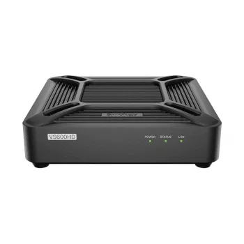 Servidor de vigilância de rede Synology VS600HD, Gigabit Ethernet, 600 fps, 4K (3840×2160), 2×HDMI, 2×USB-A, Entrada/Saída de áudio
