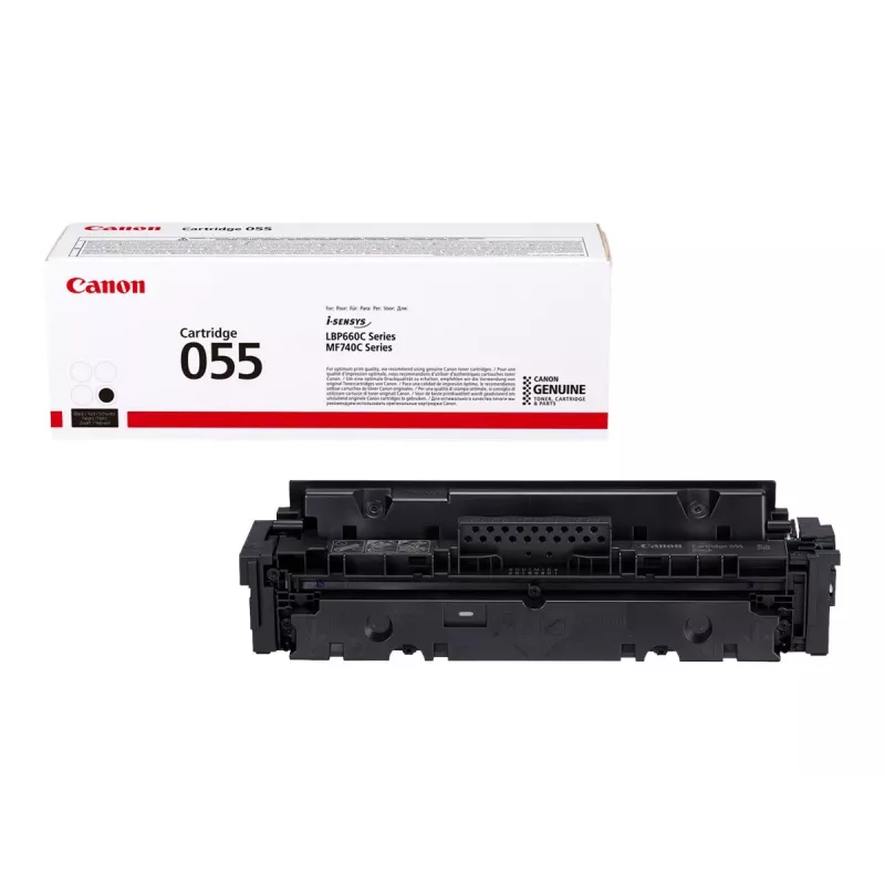 Cartucho de toner Canon 055 1 unid. original preto