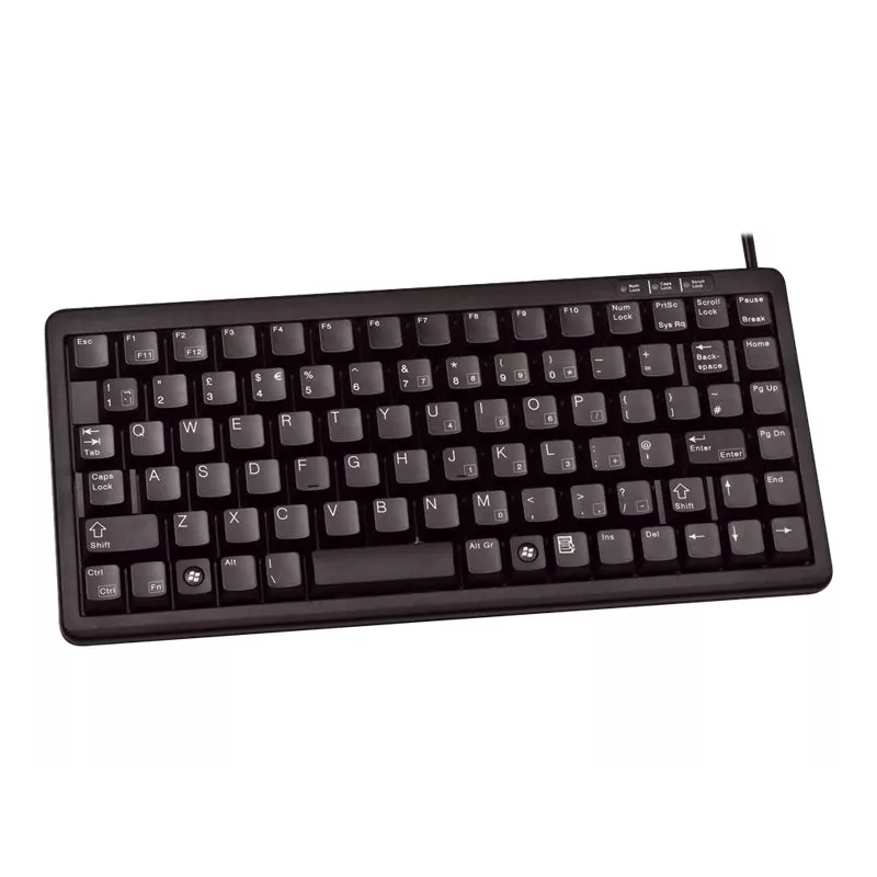 Teclado CHERRY G84-4100 universal USB QWERTY inglês dos EUA preto