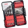 Conjunto de brocas helicoidais Bosch HSS PointTeQ 2608577350