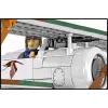 Conjunto de construção Cobi Blocks Nieuport 17 C.1 277 peças — kit de avião modelo, conjunto de blocos de encaixe colecionável