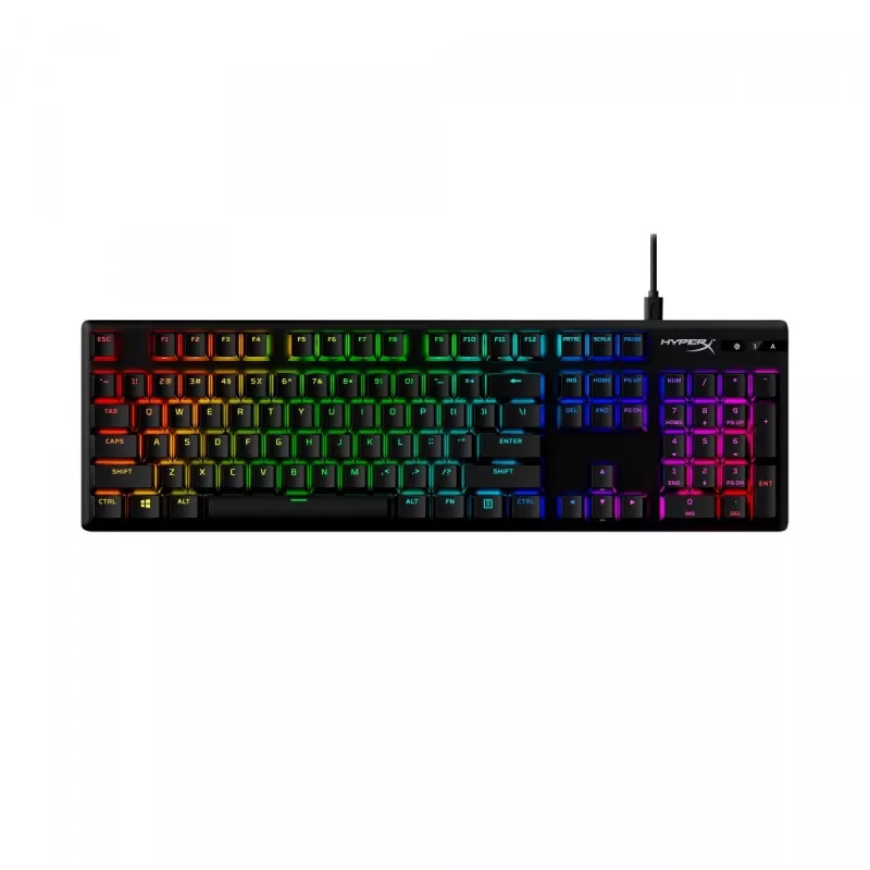Teclado gaming mecânico HyperX Alloy Origins PBT HX Red