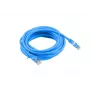 Cabo de rede LANBERG PCF6-10CC-1000-B Cat6 F/UTP 10 m azul, RJ-45 para RJ-45, 250 MHz, CCA