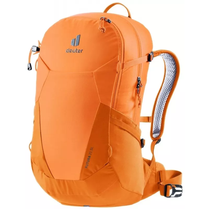 Mochila de caminhada Deuter Futura 21 SL para mulher laranja
