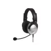 Koss SB45 Headset com fios de arco de cabeça para chamadas/música Preto, Prateado