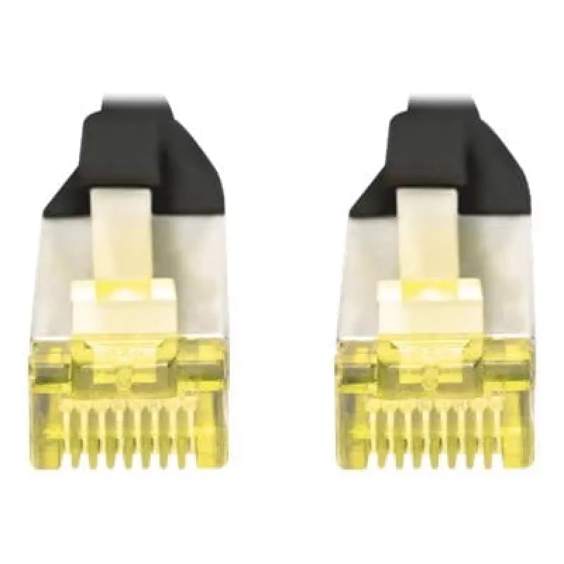 Cabo de rede DIGITUS CAT 6A S/FTP DK-1644-A-020-BL-10, 2 m, preto, 10 unidades