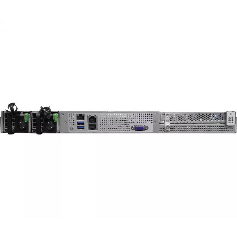 Barebone de servidor ASRock 1U4L-GENOA/2T AMD SoC LGA 6096 Rack (1U) cinzento