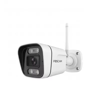 Câmara de vigilância IP Foscam FABV5S (branco) – câmara dome compacta com PoE para interior e exterior