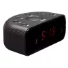 Rádio FM analógico e digital Denver CR-430 com ecrã LED, preto