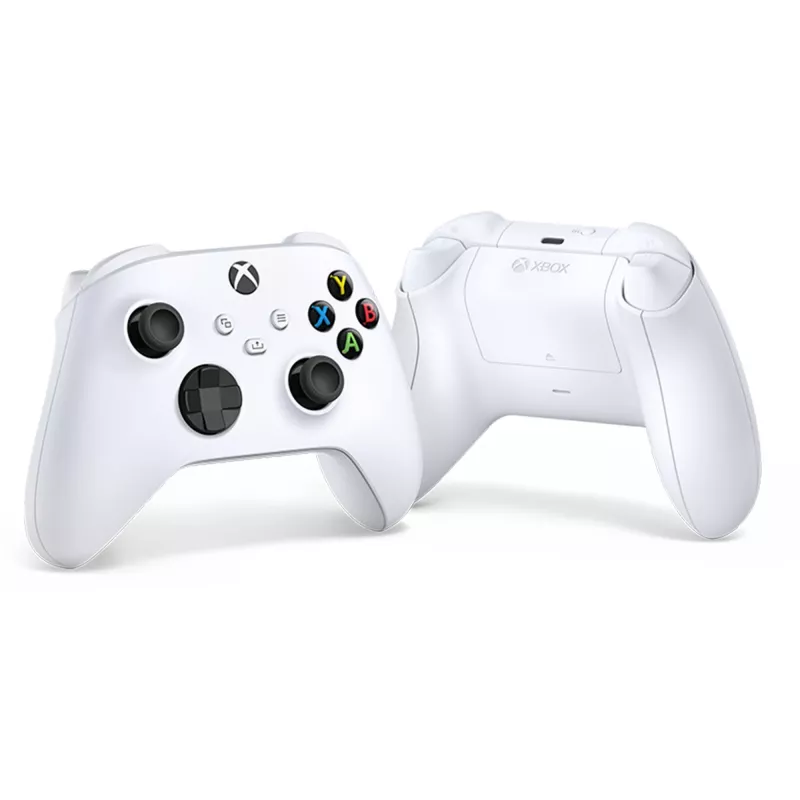 Comando sem fios Microsoft Xbox - Gamepad - Sem fios - Bluetooth - Robot White - para PC, Microsoft Xbox One, Android, Microsoft Xbox Series S, Microsoft Xbox Series X