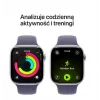 Apple Watch Series 11 GPS + Cellular 42mm Caixa de alumínio prateado com bracelete desportiva Purple Fog - M/L