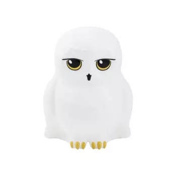 Candeeiro de mesa Paladone Hedwig Light V3 – luz de cabeceira LED em forma de coruja Hedwig
