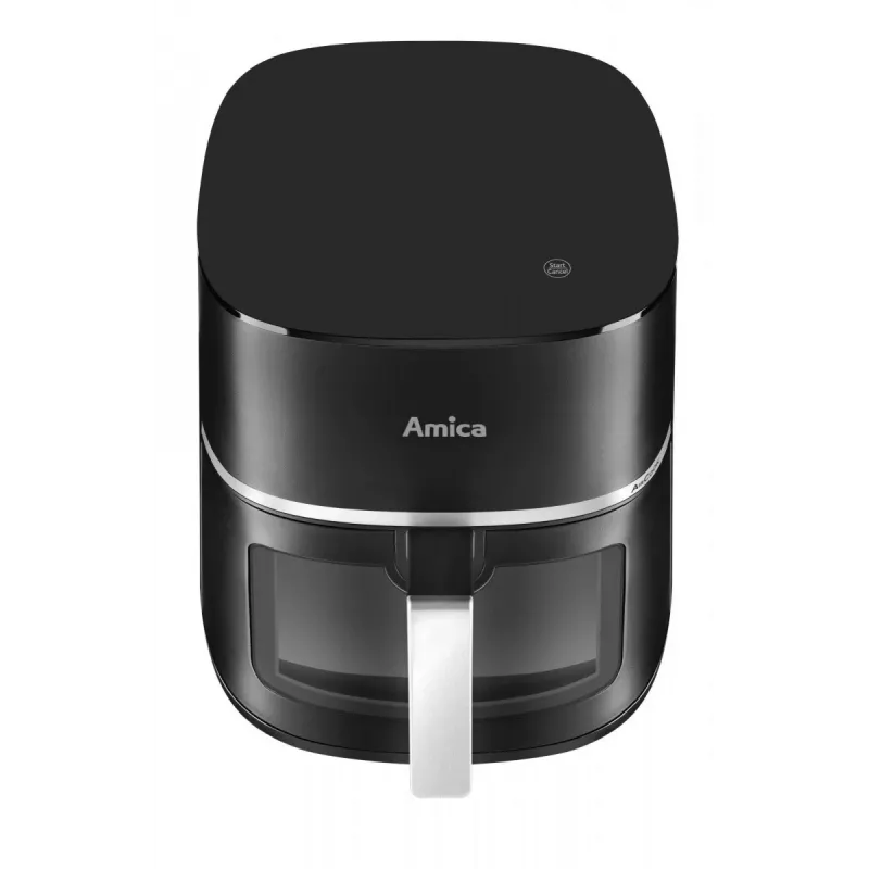 Amica AFM 6020 fritadeira de ar, 7,2 l, 1700 W, 10 programas, ecrã LCD, preta