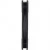 Ventoinha de caixa SILVERSTONE SST-AS120B 120mm preta transparente, 3-Pin