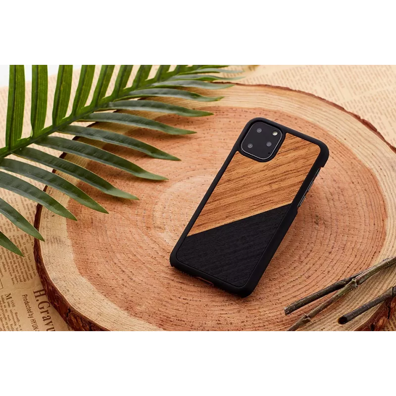Capa para smartphone man and wood para iPhone 11 Pro Max — Western preto