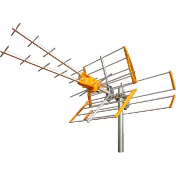 Antena direcional Televes V Zenit MIX UHF 149322 compatível com 4G LTE