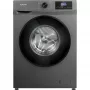 BOMANN WA 7185 máquina de lavar roupa de carga frontal, 8 kg, 1400 rpm, titânio/preto