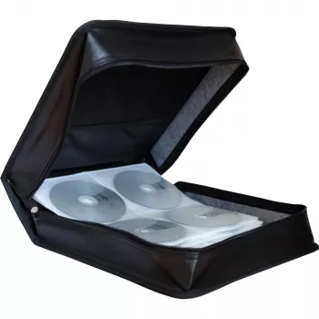 Mala de armazenamento MEDIARANGE para CDs/DVDs – 200 CDs/DVDs