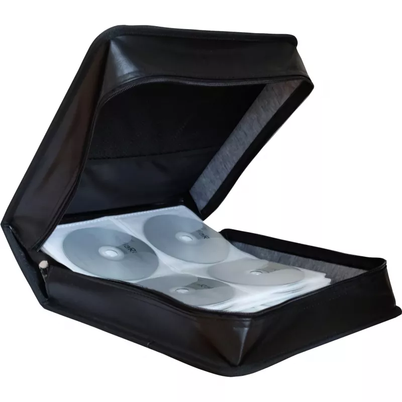 Mala de armazenamento MEDIARANGE para CDs/DVDs – 200 CDs/DVDs