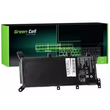 Bateria de portátil Green Cell para ASUS A555 F555 K555 R556 X555, LiPo 4000 mAh, 7,6 V, 4 células, preto