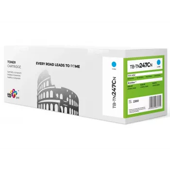 Toner TB Compat. S Brother TN247C, TB-TN247CN CY 100% Novo
