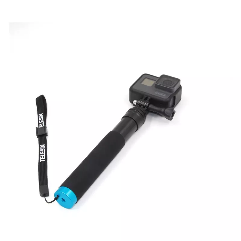 Pau de selfie Telesin GP-MNP-090-D comprimento ajustável leve