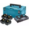 Conjunto de bateria/carregador Makita 198091-4 para ferramentas sem fio
