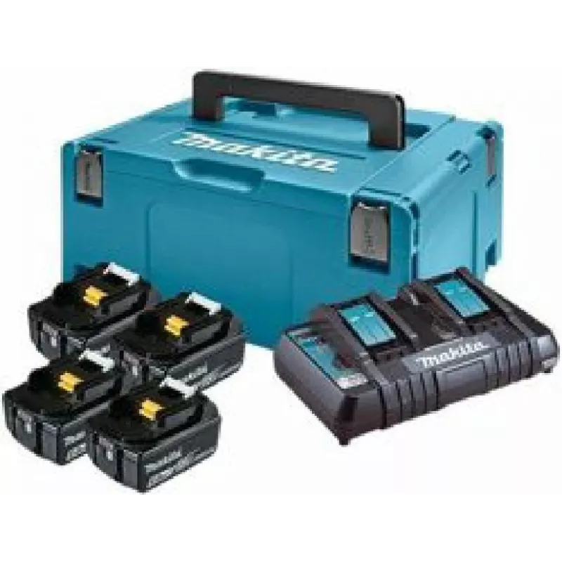 Conjunto de bateria/carregador Makita 198091-4 para ferramentas sem fio