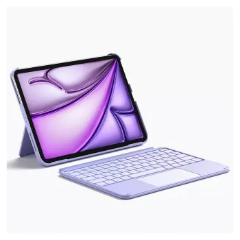 inateck teclado iPad 11 iPad Air 4/5Gen Com. QWERTZ roxo