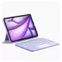 inateck teclado iPad 11 iPad Air 4/5Gen Com. QWERTZ roxo