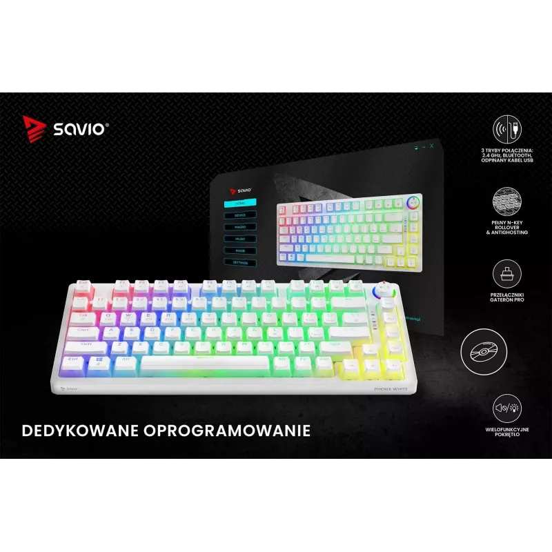 Teclado MECHANICAL SAVIO